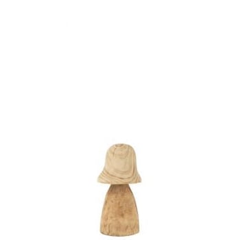 Paddenstoel stolp naturel small