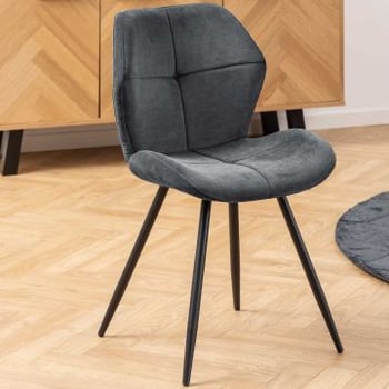 Eetkamerstoel Petri - antraciet