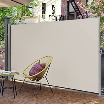 Terraszonwering: 180x350cm Zonwering, Privacy Bescherming