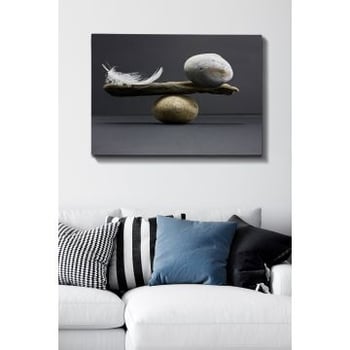 Bract Decoratief canvas schilderij | Houten lijst | 70 x 100 cm