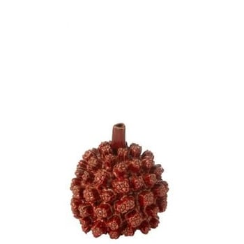Vaas saki keramiek rood small