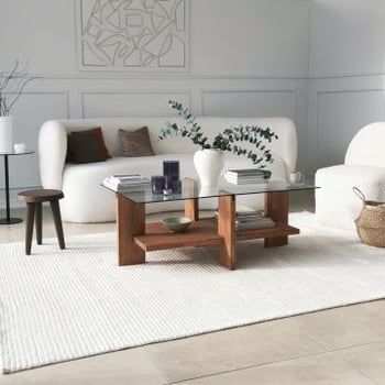 Babylon Salontafel | GEHARD GLAS | Houten