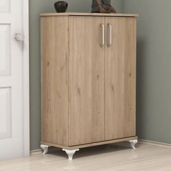 Almaren Schoenenkast | 100% Melamine | 18mm | 72x100x32cm | Notelaar
