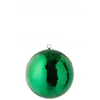 Discobal spiegel smaragdgroen