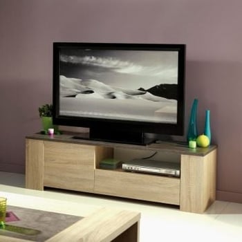 Tv-kastje Fumay 138cm - bruin