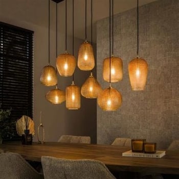 Hanglamp Ambrioso 120 cm-amber 
