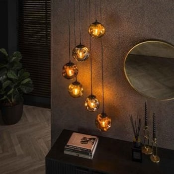 Hanglamp Lars-Artic zwart