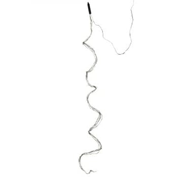 Kerstverlichting slinger 2m zilver 200led warm wit