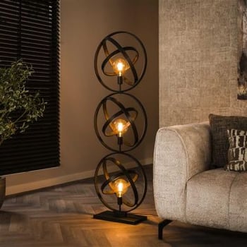 Staande lamp Sfeer-Artic zwart
