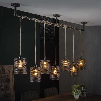 Hanglamp Misto 7 lampen