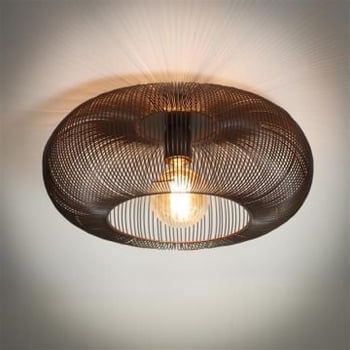 Plafondlamp Disco-zwart nikkel