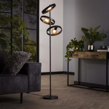 Staande lamp Charles-charcoal