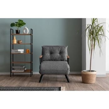 Verstelbare fauteuil | 60 x 50 x 45 cm | Grijs