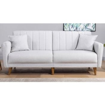 Driezitbank Del Sofa | 210 x 82 x 85 cm | Wit