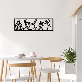 Tanelorn Decoratieve metalen wandaccessoire | 100% METAAL | 60 x 19 cm
