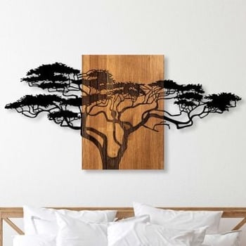 Wallity Decoratieve Houten Wandaccessoire