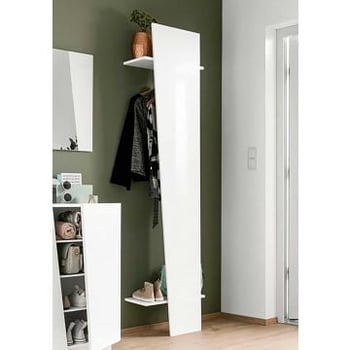 Kapstok Gavin 50 cm-hoogglans wit