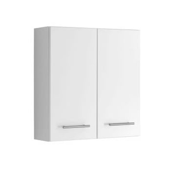 Hangkast Pollet 60cm 2 deuren - wit