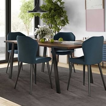Eettafel Drina 180 x 90 cm-notenhout