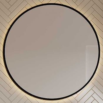 Spiegel Elisa - Ø60x3,50 cm - met verlichting - aluminium 