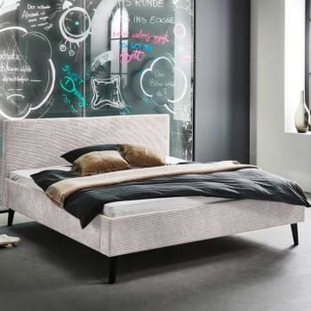 Tweepersoonsbed Avola | 180 x 200 cm | Beigekleurig design