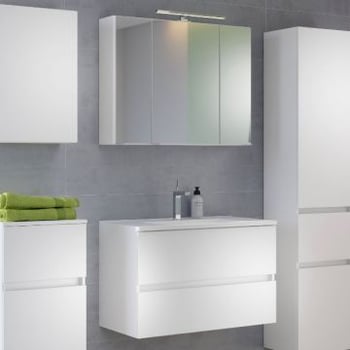 Wastafelmeubelset Brama 80cm - wit 