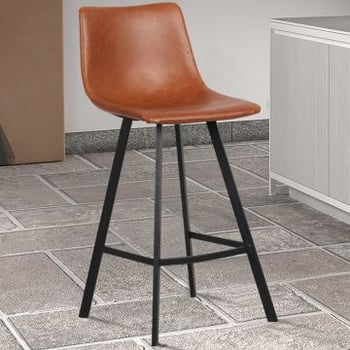 Barstoel Ozan 68cm - cognac