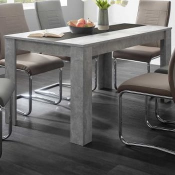 Eettafel Niklas 138x80cm - betonlook