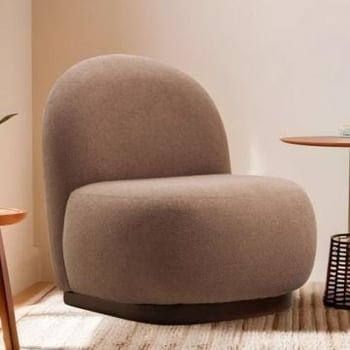 Fauteuil Artie | 74 x 85 x 75 cm | Cappuccinokleur