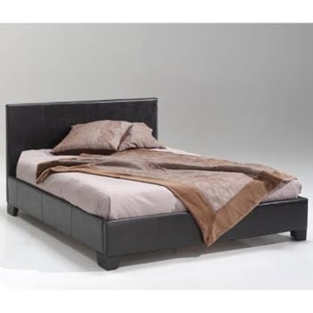 Tweepersoonsbed Miro 140x200 - bruin