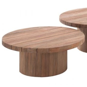 Salontafel tuin Noah | Ø75 x 30 cm | Teakhout