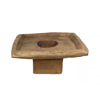 Decoratie Lumpang - teak