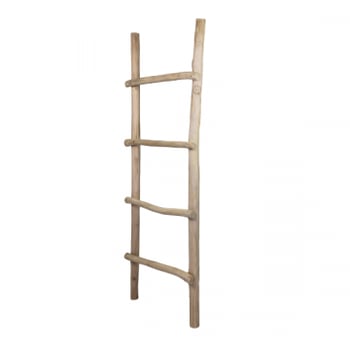 Decoratieve ladder 50x150cm - teak