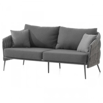 Tuinbank Gaborone aluminium en olefin - antraciet