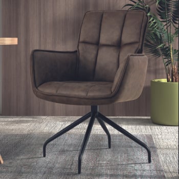 Eetkamerstoel Ibis-bruingrijs