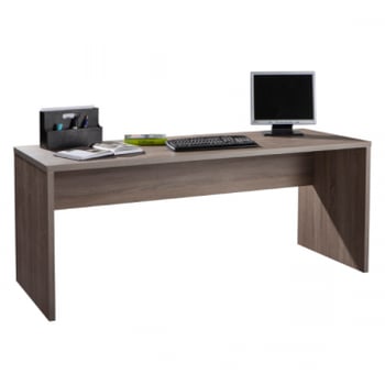 Bureautafel Disegno | 178,2 x 69 x 74,5 cm | Metalen poten | Oak Truffle-design