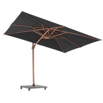 Parasol Portland | Met voet en beschermhoes | Antraciet