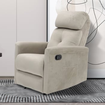 Relaxfauteuil Wuhan | Verstelbaar | Max. 110 kg | Taupe