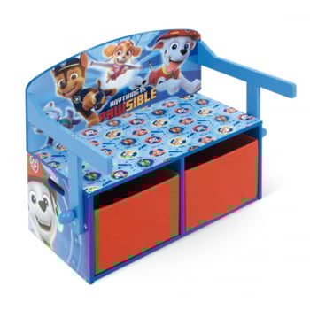 Omvormbare zitbank Paw Patrol - 44x60x70 cm - Blauw/spaanplaat 