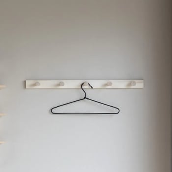 Abano kapstok van natuurlijk populierenhout - L:70cm