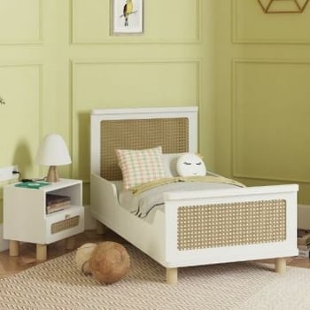 Peuterbed Ochna | 148,4 x 77,6 x 92 cm | Wit