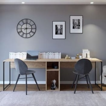 Bureautafel Woody Fashion | 240 x 60 x 74 cm | Oak-design