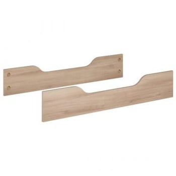 Bedhekjes voor meegroeibed Calypso | 140 x 2,2 x 26 cm | Beech Oak-design