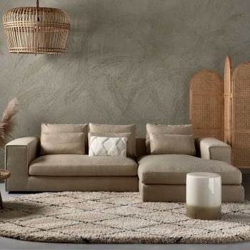 Hoekbank Videl rechts - beige