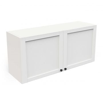 Bovenkast Cottage - 120x37x55cm - 2 deuren - wit