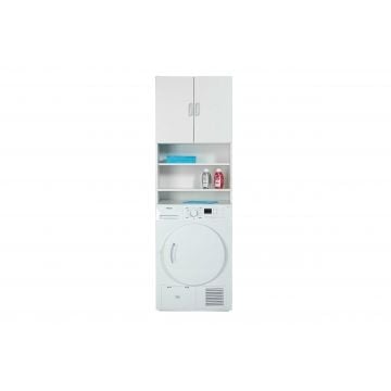 Wasmachinekast Vetra - wit