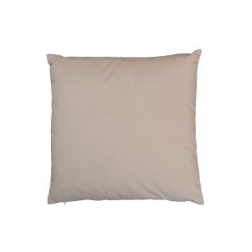 Kussen vierkant velours creme