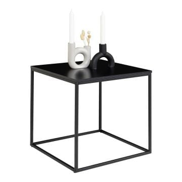 Sidetable Vita - 45x45 cm - Staal