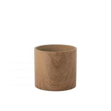 Bloempot bos cement bruin extra large
