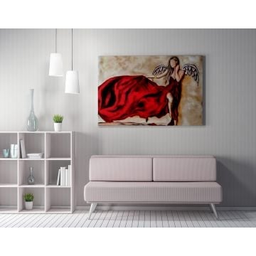 Wirtz Canvas Schilderij - 70x100cm | Veelkleurig